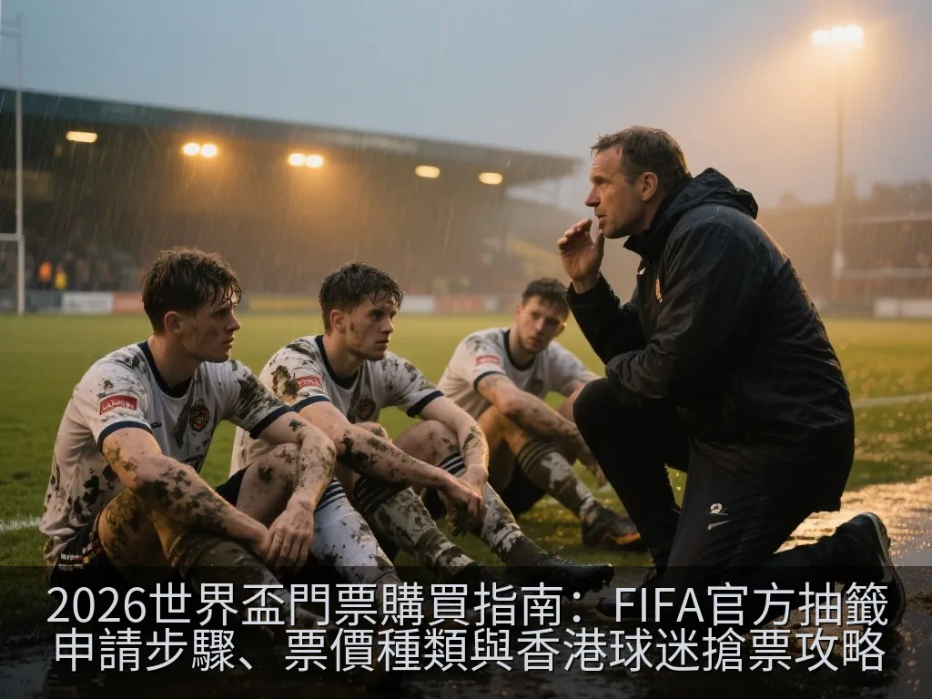 2026世界盃門票購買指南：FIFA官方抽籤申請步驟、票價種類與香港球迷搶票攻略